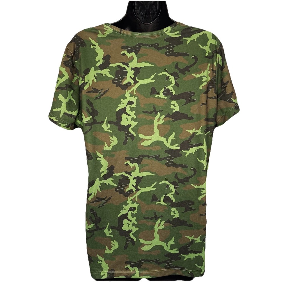 Nike Oregon Ducks S/S Military Appreciation Shirt Womens M Green Camo DriFit Tee - Picture 2 of 8